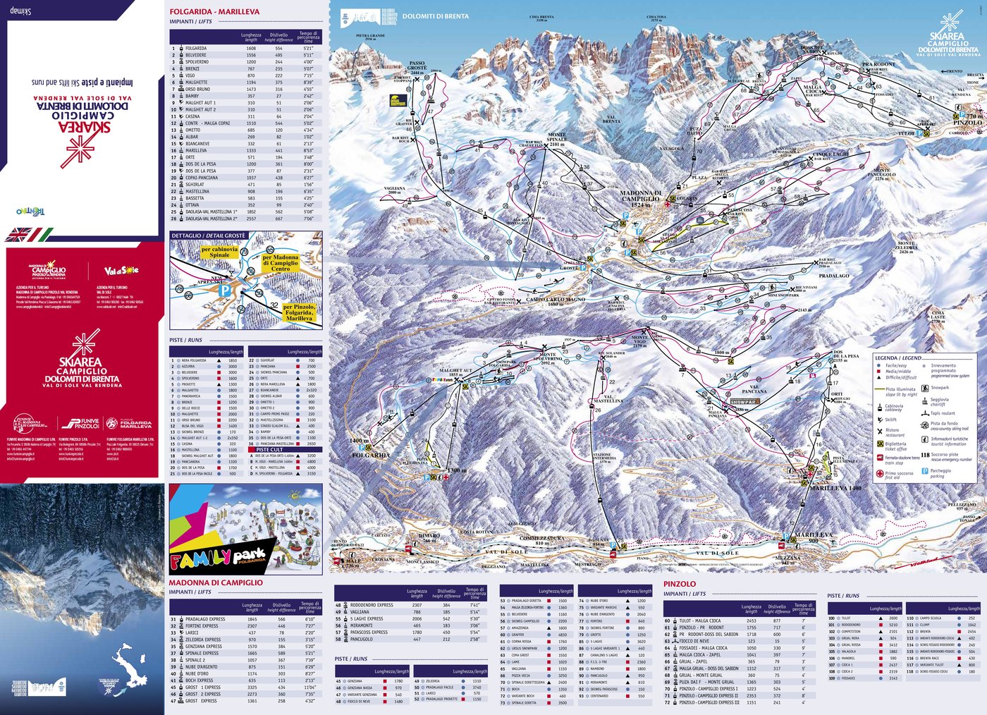 Madonna di Campiglio Ski Resort Lift Ticket Information