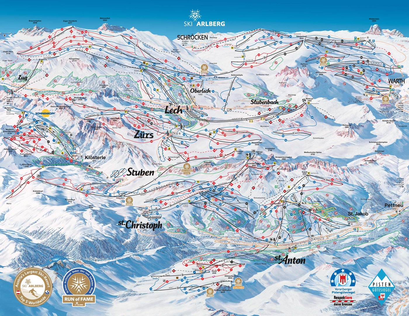 St Anton Ski Resort Lift Ticket Information