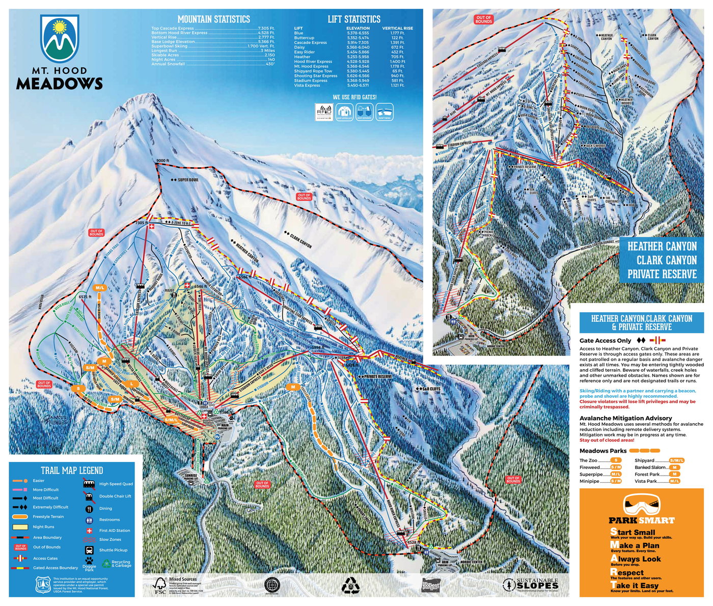 Mount Hood Meadows Ski Resort Lift Ticket Information