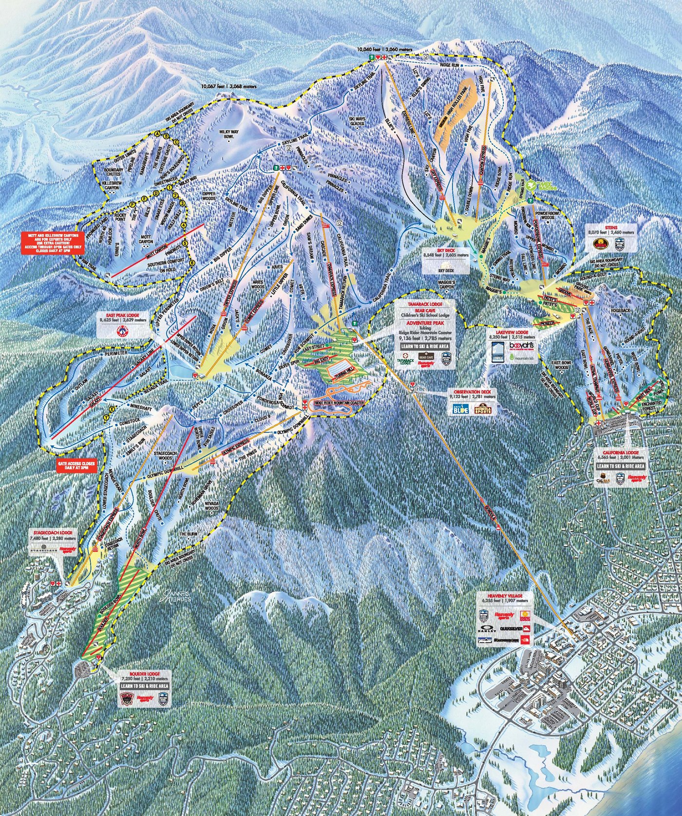 Heavenly Ski Resort Lift Ticket Information