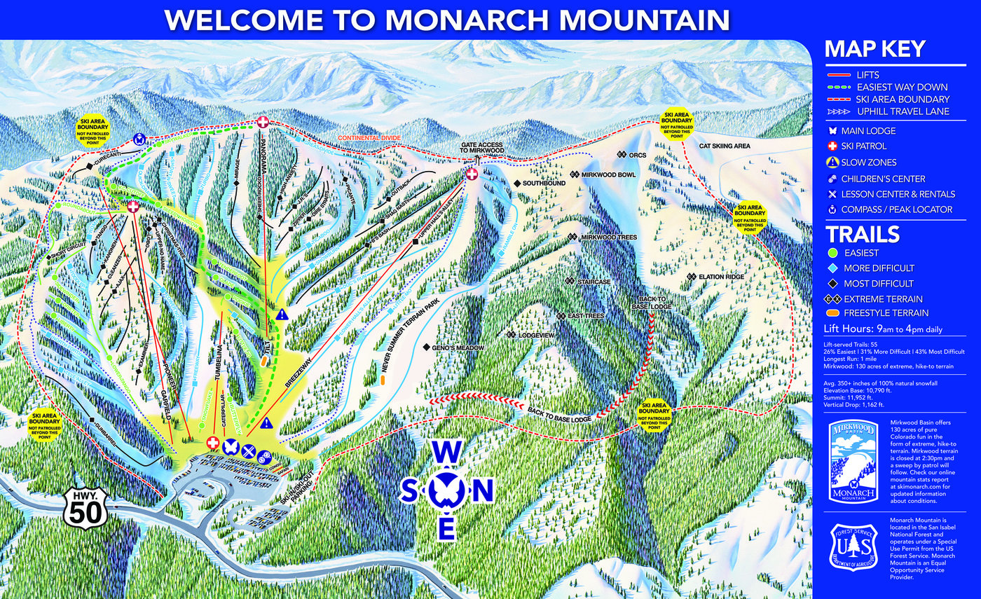 Monarch Mountain Ski Resort - Lift Ticket Information