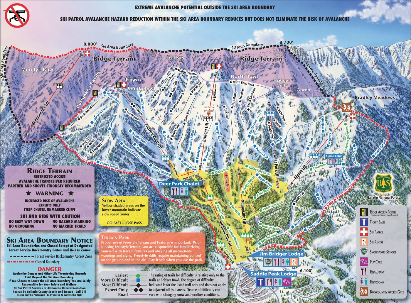 Bridger Bowl Ski Resort Lift Ticket Information