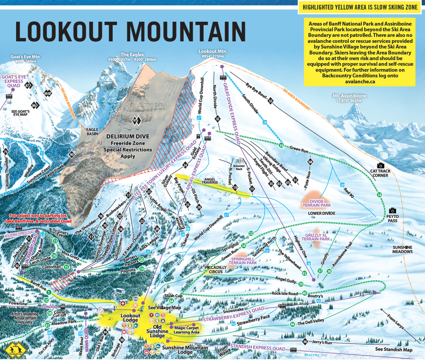 Sunshine village deals