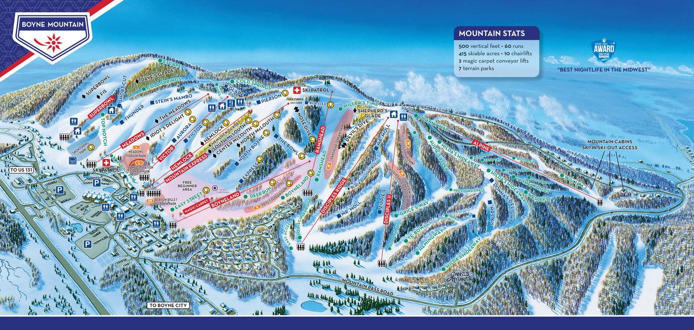 Boyne Mountain Resort Ski Resort Lift Ticket Information