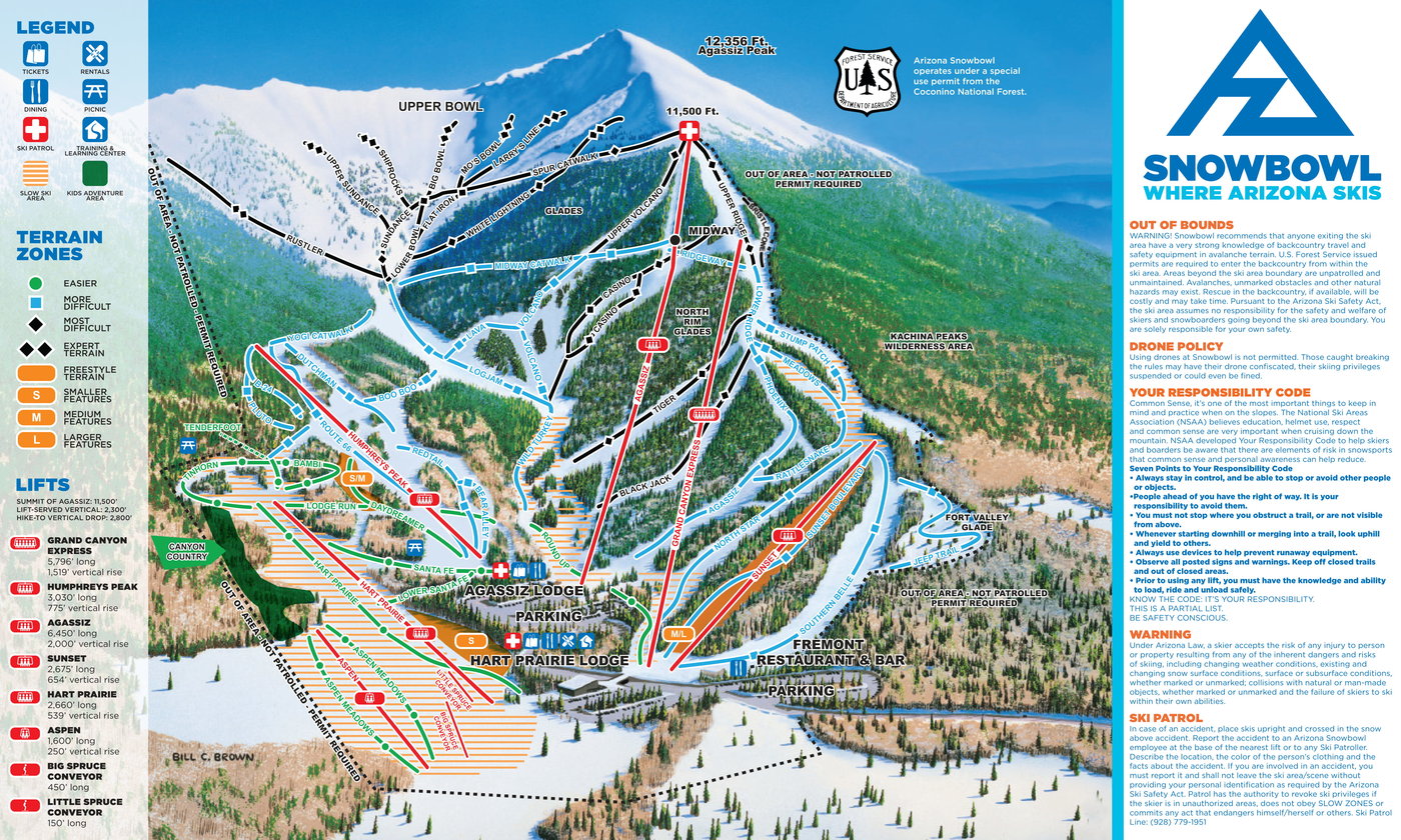 Arizona Snowbowl Ski Resort Lift Ticket Information